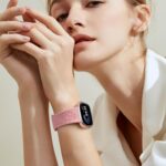 Engraved Silicone Bands Compatible with Fitbit Versa 4/ Fitbit Versa 3/ Fitbit Sense 2/ Sense Bands for Women Men, Soft Wildflower Sport Wristbands for SmartWatch Replacement Strap (3 Pack) - Image 3
