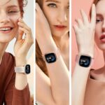 Engraved Silicone Bands Compatible with Fitbit Versa 4/ Fitbit Versa 3/ Fitbit Sense 2/ Sense Bands for Women Men, Soft Wildflower Sport Wristbands for SmartWatch Replacement Strap (3 Pack) - Image 8
