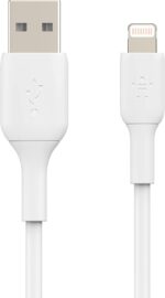 Belkin BoostCharge Lightning Cable - 9.8ft/3M - MFi Certified Apple iPhone Charger USB to Lightning Cable - iPhone Cable - iPhone Charger Cord - Apple Charger - USB Phone Charger - White - Image 3