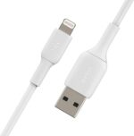 Belkin BoostCharge Lightning Cable - 9.8ft/3M - MFi Certified Apple iPhone Charger USB to Lightning Cable - iPhone Cable - iPhone Charger Cord - Apple Charger - USB Phone Charger - White - Image 4