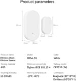 QIACHIP ZigBee Wireless Door Window Sensor, Burglar Alarm for Home Security, Compatible with Alexa/Google Home, Zigbee Bridge Hub Required - Image 4