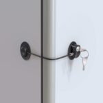 Child Safety Lock for Refrigerator, Cabinet, Drawer, Freezer & Door with 4 Extra Strong Adhesives - Black by HavenHause (Pack of 2) - Image 3
