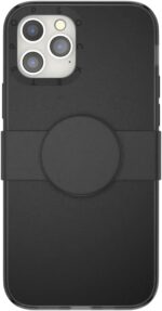 PopSockets iPhone 12/12 Pro Case with Repositionable Slide Grip and Compatible with MagSafe - Black - Image 3