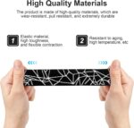 Arctis3 Headband Replacement Elasticity Fabric Head Band Arctis3 Accessories Compatible with SteelSeries Arctis 3 Arctis 5 Arctis3/5 Gaming Headsets (Black&Grey) - Image 7