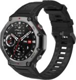 Chofit Wristband Compatible with Amazfit T-Rex 3 Watch Band Silicone Bracelet Quick Release Arm Band Replacement Bands Sport Straps for Amazfit T-Rex 3 Smartwatch - Image 5