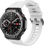 Chofit Wristband Compatible with Amazfit T-Rex 3 Watch Band Silicone Bracelet Quick Release Arm Band Replacement Bands Sport Straps for Amazfit T-Rex 3 Smartwatch - Image 6