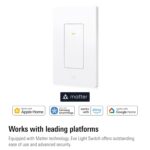 Eve Light Switch (Matter) 2-Pack – Smart Wall Switch for Apple Home, Alexa, Google Home, SmartThings; for Single-Pole & 3-Way switches; Thread, Requires Thread Router & Neutral Wire; UL-Certified - Image 3