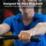 Silicone Protector Compatible With Oura Ring - 3Pack Elastic Cover for Gen 3 for Working Out - Image 3