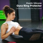 Silicone Protector Compatible With Oura Ring - 3Pack Elastic Cover for Gen 3 for Working Out - Image 4