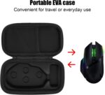 Hard Travel Case for Basilisk Gaming Mouse - Waterproof EVA Storage Case, Shock Resistant, Black - Image 6