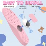 Insoles for Airtag Hidden Holder, Tracker Devise Case for Kids, Comfortable Inserts for Shoes，Pink Rainbow (Pink, 135-150mm Kid 6.5-Kid 8) - Image 3