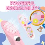 Insoles for Airtag Hidden Holder, Tracker Devise Case for Kids, Comfortable Inserts for Shoes，Pink Rainbow (Pink, 135-150mm Kid 6.5-Kid 8) - Image 7