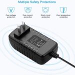 AC/DC Adapter Compatible with TP-Link TL-SG105 TL-SG105E v2.0 5-Port TL-SG108 TL-SG108E 8-Port Gigabit Ethernet Web Managed Easy Smart Switch Power Supply Cord Wall Home Mains PSU - Image 3