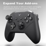 Complete Component Pack for Xbox Elite Controller Series 2 - Accessories Includes 1 Carrying Case, 1 Charging Dock, 1 Charger Cable, 4 Thumbsticks, 4 Paddles and 1 Adjustment Tool(BLACK) - Image 6
