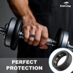 3 Pack Silicone Smart Ring Cover Compatible with Oura Gen 4/Gen 3, Anti-Scratch Elastic Silicone Case Protector for Men Women Working Out Gym - Image 3