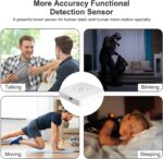 WiFi Human Presence Sensor: Smart Motion Sensor with App Notification Alerts, 5.8GHz mmWave Radar Detector, Zone Positioning, Human Body Exists Sensor for Home Security & Home Automation - Image 8