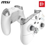 MSI FORCE GC300 WIRELESS WHITE PC Gamepad Controller - 2.4 GHz, Bluetooth, USB Type-C to A - Wired/Wireless, 600mAh Li-ion Battery (20h), Interchangeable D-Pad Covers, Dual Vibration Motors - Image 7