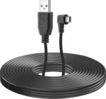 PASOW Mini USB Power Cable 90 Degree Right Angle (No Data Transfer) - USB 2.0 A-Male to Mini-B Car Vehicle Power Suppy Cord for Dash Cam (11.5FT) - Image 8