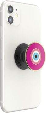​​​​PopSockets Phone Grip with Expanding Kickstand, Adhesive Grip, Enamel - Evil Eye Lover - Image 3