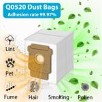 Dirt Disposal Bags Compatible with iRobot Roomba Essential Vac 2 Q0520,105 Vac,105 Combo, 104 Combo, Plus 405/Plus 505 Combo, Max 705 Vac, Replacement Dust Bags Vacuum Cleaner Parts - Image 5