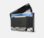 Ridge Wallet Compatible with MagSafe - Slim Minimalist Wallet For Men and Women, MagSafe Compatible Wallet - RFID, Card Holder & Integrated Cash Strap, Ridge Wallets for Men (Burnt Titanium) - Image 4