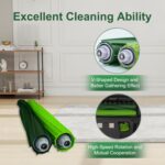2 Set Multi-Surface Rubber Brushes Replacement Accessories For iRobot Roomba s9 (9150) s9+ s9 Plus (9550) s Series Vacuum Cleaner - Image 4