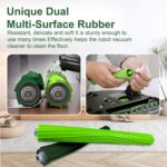 2 Set Multi-Surface Rubber Brushes Replacement Accessories For iRobot Roomba s9 (9150) s9+ s9 Plus (9550) s Series Vacuum Cleaner - Image 5