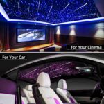 Meteor 20W Twinkle Starlight Headliner Kit, Star Lights for Car with Bluetooth APP/Remote/Music Mode, Fiber Cable 550pcs*0.03in*9.8ft+Shooting Star kit for Car Roof & Home Decoration - Image 4