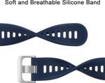 Siliocne Bands for Amazfit GTS/GTS 2/GTS 2e/GTS 2 mini/GTS 3/GTS 4/GTS 4 mini/GTR mini, 20mm Watch Straps for Amazfit Bip U Pro/Bip/Bip Lite/Bip S/Bip S lite/Bip U/Bip 3/Bip 3 Pro - Image 4