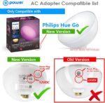 T-Power 12V Charger for Phillips Hue Go Smart Lighting 7602031 & Lumea Precision PL Hair Removal Device System SC2001,01 SC2002 IPL SC2003,00 IPL SC2004 IPL SC2006 Power Supply Cord - Image 4