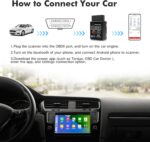 OBD2 Bluetooth Wireless Diagnostic Code Reader OBD II Scan Tool Reset & Clear Check Car Engine Light,Bluetooth Scanner Read, Compatible with iOS& Android & Windows - Image 4