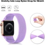 Compatible with Kids Apple Watch Band, Stretchy Solo Loop Nylon Strap for Boys Girls, Compatible with iWatch Series 9/8/7/6/5/4/3/2/1/SE - Image 5