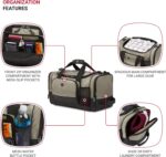 SwissGear Apex Duffle Bag for Travel and Gym with Bungee-Cord System - Image 4
