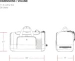 SwissGear Apex Duffle Bag for Travel and Gym with Bungee-Cord System - Image 7