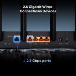 TP-Link Archer BE6500 Dual-Band Wi-Fi 7 Router (Archer BE400) | Dual 2.5 Gbps Ports USB 3.0 | Covers up to 2,400 Sq. ft and 90 Devices | Quad-core CPU| HomeShield, Private IoT for Network Security - Image 6