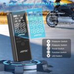 AGPTEK Tire Inflator Portable Air Compressor-150PSI & 5000mAh Tire Pressure Gauge Electric Air Pump,LCD Display with LED Light for Cars, Bikes & Motorcycle Tires, Balls - Image 5