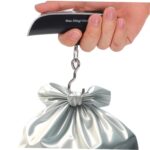 NOLITOY Portable Mini Electronic Luggage Scale High Precision Digital Hanging Scale with Battery for Travel Household Outdoor Use Easy to Carry and Read LCD Display - Image 3