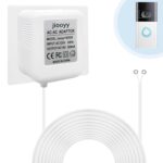 18V500mA Doorbell Transformer - Video Doorbell Power Adapter, for Ring Video Doorbell Pro and Ring Video Doorbell 2, Compatible with Zmodo Smart Doorbell and Nest Hello Doorbell (26.2 ft White) - Image 2
