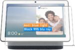 2-Pack Anti Blue Light Screen Protector, compatible with Google Nest Hub Max 10" TPU Film Protectors Sticker [ Not Tempered Glass ] - Image 2