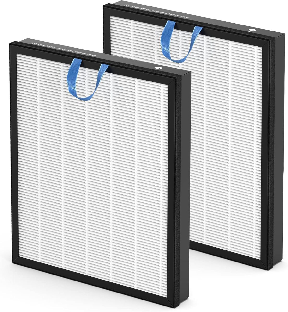 2 Pack Vital 200S Replacement Filter Compatible with LEVOIT Vital 200S Air Purifier, 3-in-1 H13 Grade True HEPA, High-Efficiency Activated Carbon Vital 200S-P Replacement Filter, Vital 200S-RF, White - Image 2