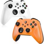 2 Pack Wireless for Xbox Controller, Wireless Controller Compatible with Xbox Series X, Xbox One, iOS, MAC, Android, and PC, with Turbo/3.5mm Audio Jack/Dual Vibration Need to Upgrade - Image 2