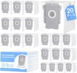 20 pack Replacement Vacuum Bags Compatible with irobot Roomba i3, i3+,i7, i7+, j7, j7+,i7plus, i4, i4+,i6, i6+, i8, i8+,s9, s9+, s9plus,I & S & J Series Automatic Dirt Disposal Bag…… - Image 2