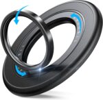 2025 [Sability Max] Magnetic Phone Grip [Rotate Ring & Ultra-Strong Dual-Sided Magnet] iPhone Ring Holder Compatible with MagSafe iPhone 16 Pro Max 15 14 13 12 Samsung S25 etc, Gym Accessories, Black - Image 2