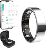 2025 Smart Ring Health Tracker with Blood Pressure Monitor, IP68 Waterproof Health Ring for Blood Oxygen Heart Rate SpO2 Sleep Monitor, Bluetooth Connect Fitness Ring for Multi-Sports Tracking - Image 2
