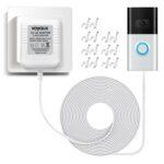 24V Doorbell Transformer, AC Adapter for All Ring Video Doorbell Versions, 18ft Long C Wire Power Supply, Compatible with Ring, Nest, Wyze, and Eufy Doorbells –Pure Copper Enameled Wire Design - Image 2