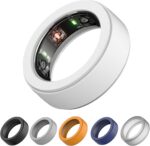 3 Pack Silicone Smart Ring Cover Compatible with Oura Gen 4/Gen 3, Anti-Scratch Elastic Silicone Case Protector for Men Women Working Out Gym - Image 2
