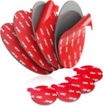 3M VHB Sticky Adhesive Replacement, 4pcs 3.15" Circle Double Sided Pads Gule for Dashboard/Windshield Suction Cup Phone Holder, 4pcs 23mm Round Sticker Tape for Car Magnetic Mount & Ring Holder Base - Image 2