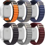 6 Pack Alpine Loop Bands Compatible with Apple Watch Ultra 2&1 Band 49mm 46mm 45mm 44mm Men Women；Soft Sport Loop Bands Replacement Strap for iWatch Ultra 2&1 Series 10 9 8 7 SE 6 5 4 - Image 2