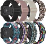 8 Pack Stretchy Nylon GTS & Bip Watch Bands, 20mm Soft Loop Strap - Image 2