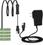 AC-Powered AA Battery Adapter (Replaces 4 AA Only) Compatible with August Smart Lock/Paramed Blood Pressure Monitor/Vikeri Trail Camera/ULTRALOQ Smart Lock/Panasonic Radio & More 6V1A Device - Image 2